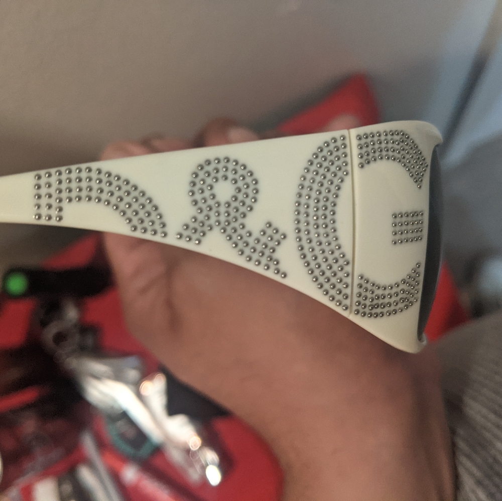 Dolce & Gabbana Off White Sunglasses